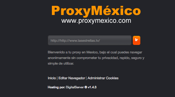 Access Las Estrellas with with Mexico Web Proxy