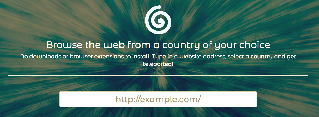 Web Proxy to get IP for Argentina