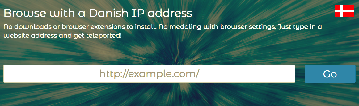 Get Denmark IP with Teleport Proxy Service