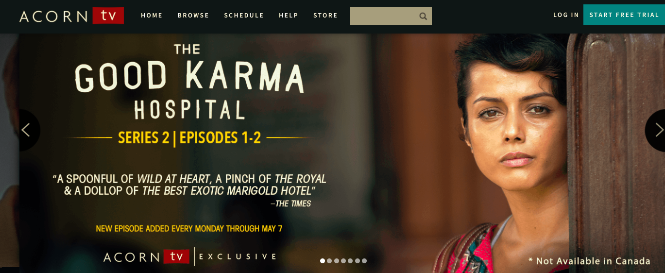 Watch Acorn TV in Cameroon
