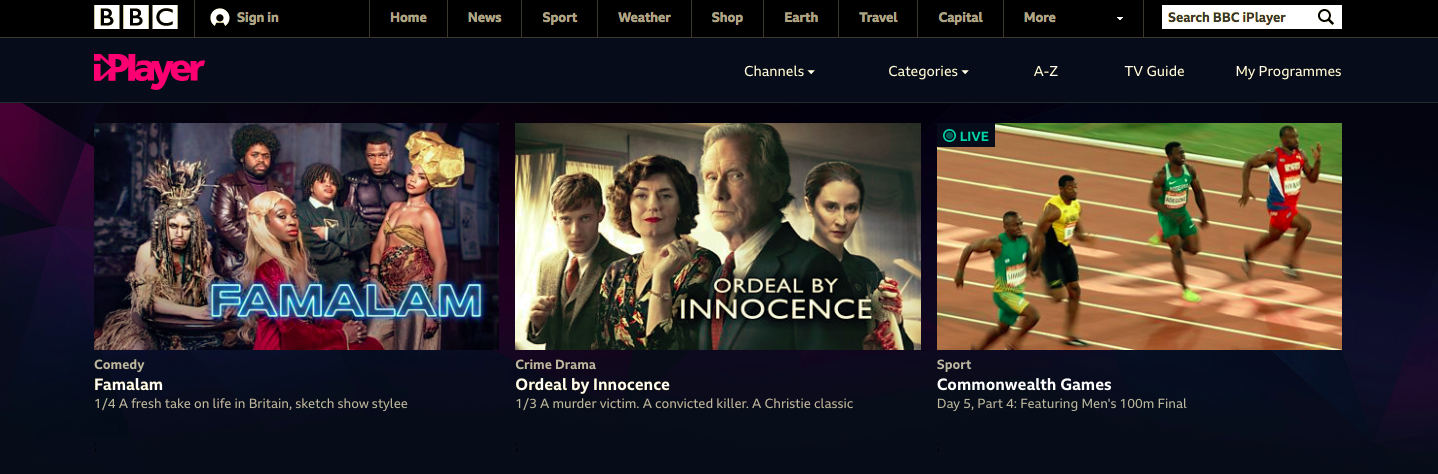 Watch BBC iPlayer in Brunei