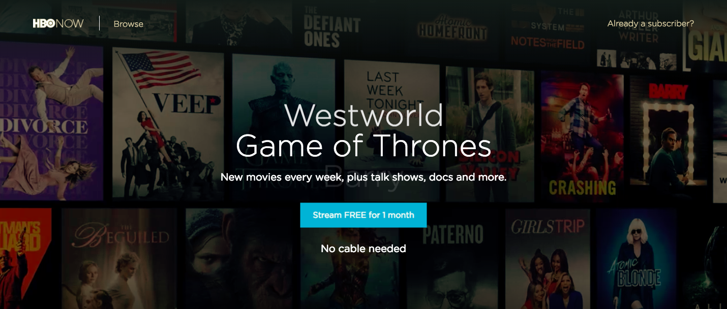Watch HBO Now in Bolivia