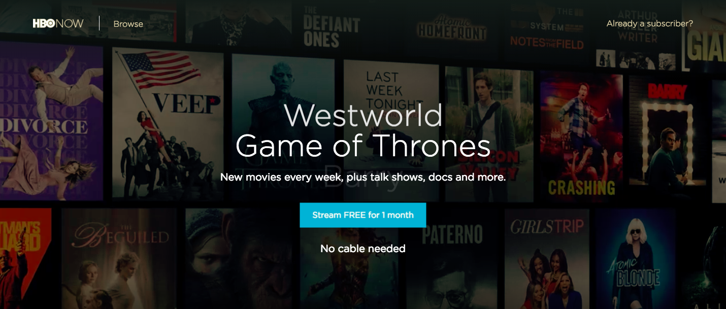 Watch HBO Now in Guadeloupe