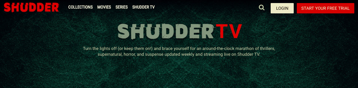 Watch Shudder in Colombia