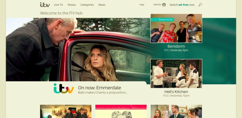 Watch ITV in United States