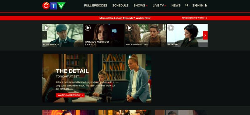 Watch CTV in Denmark