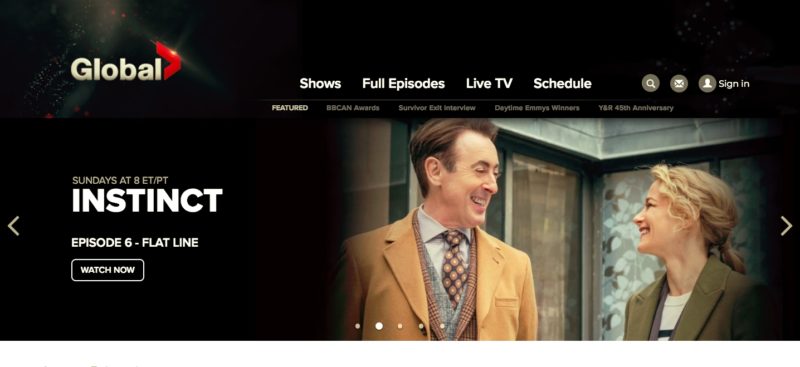 Watch Global TV in Bermuda