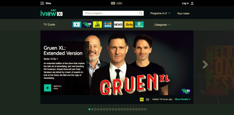 Watch ABC iView in Brazil