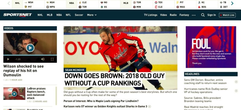 Watch SportsNet in Hong Kong